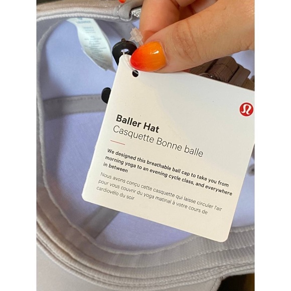 Lululemon Light Grey Baller Hat Baseball Cap - Picture 2 of 6